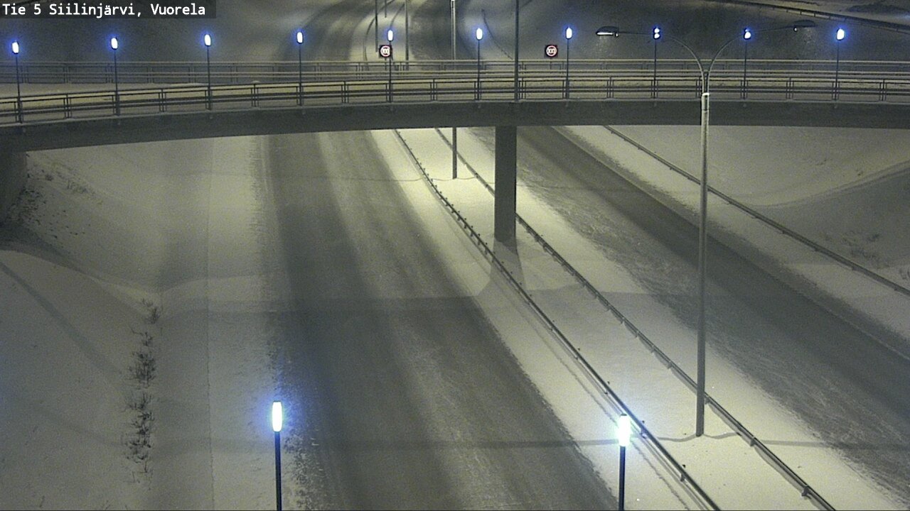 Kelikamerat Kuva Tie 5 Siilinjärvi, Vuorela, Siilinjärvi, Pohjois-Savo