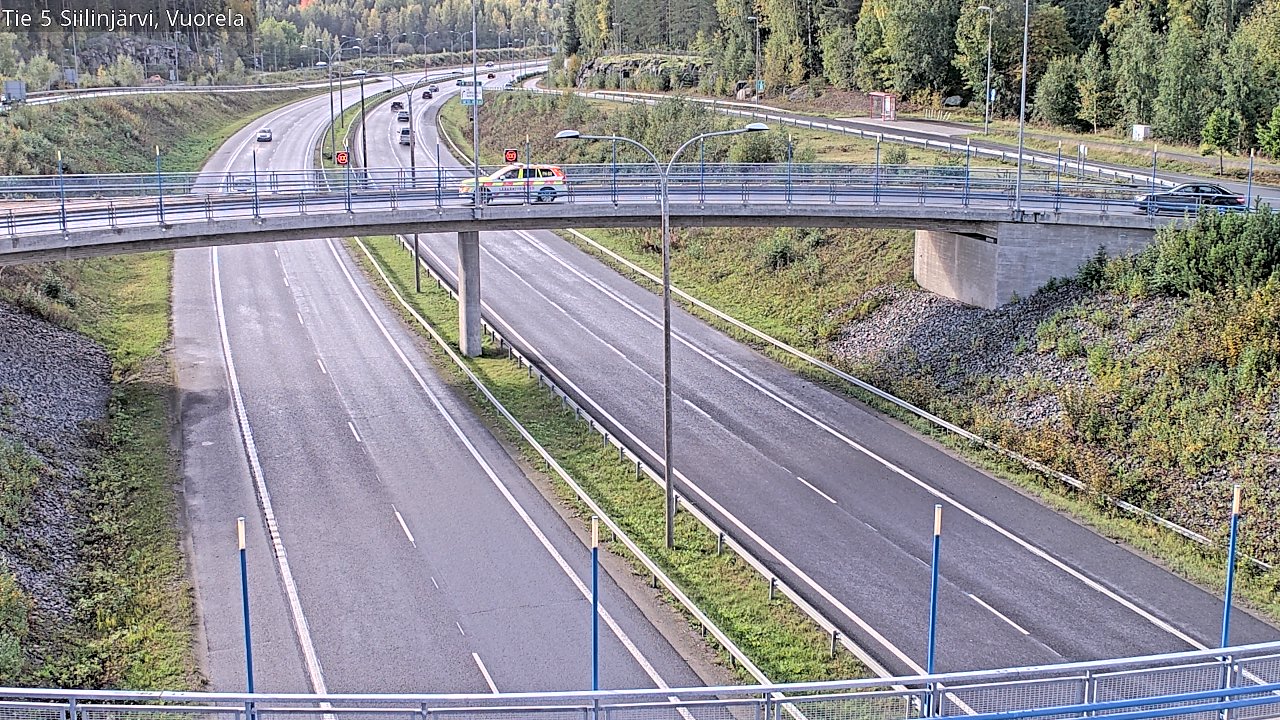 Kelikamerat Kuva Tie 5 Siilinjärvi, Vuorela, Siilinjärvi, Pohjois-Savo