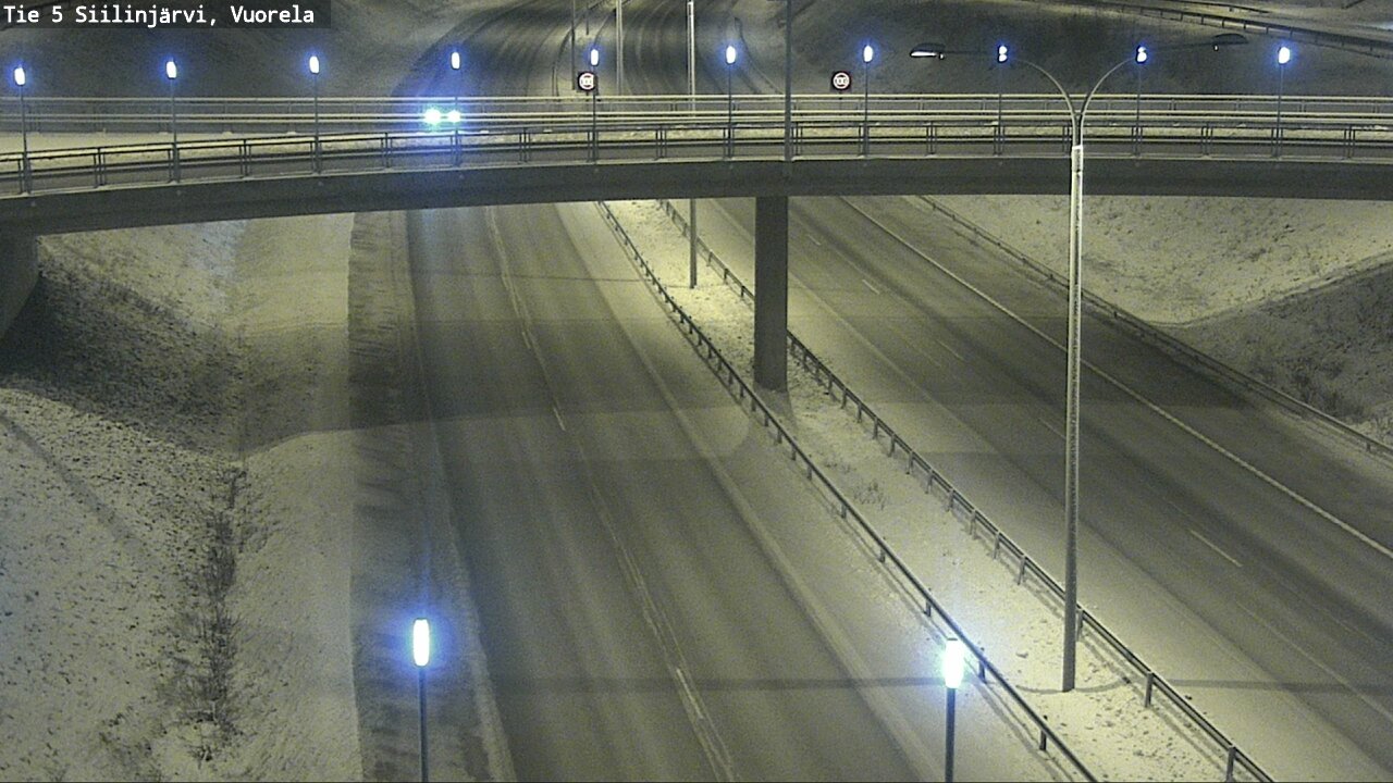 Kelikamerat Kuva Tie 5 Siilinjärvi, Vuorela, Siilinjärvi, Pohjois-Savo