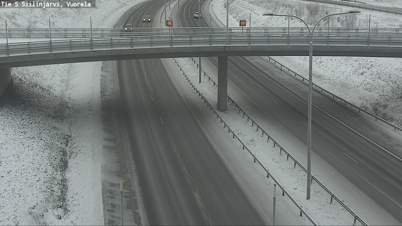 Kelikamerat Kuva Tie 5 Siilinjärvi, Vuorela, Siilinjärvi, Pohjois-Savo