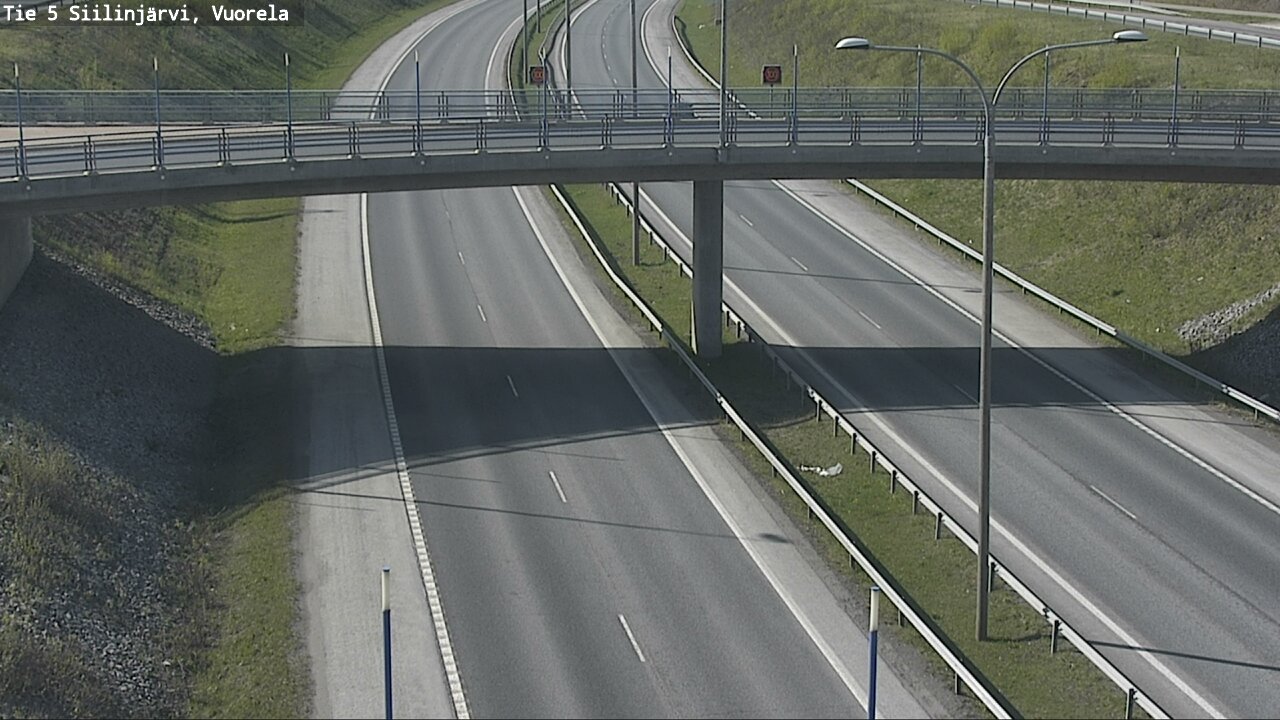 Kelikamerat Kuva Tie 5 Siilinjärvi, Vuorela, Siilinjärvi, Pohjois-Savo