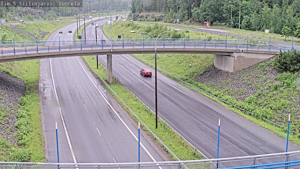 Weather Camera Image Väg 5 Siilinjärvi, Vuorela, Siilinjärvi, Pohjois-Savo
