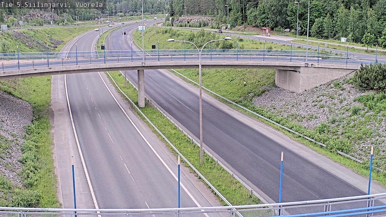Kelikamerat Kuva Tie 5 Siilinjärvi, Vuorela, Siilinjärvi, Pohjois-Savo