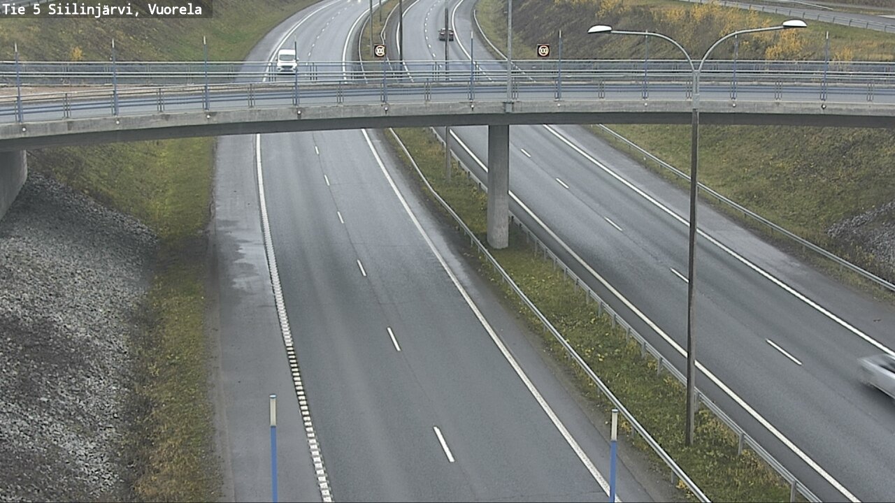 Weather Camera Image Väg 5 Siilinjärvi, Vuorela, Siilinjärvi, Pohjois-Savo