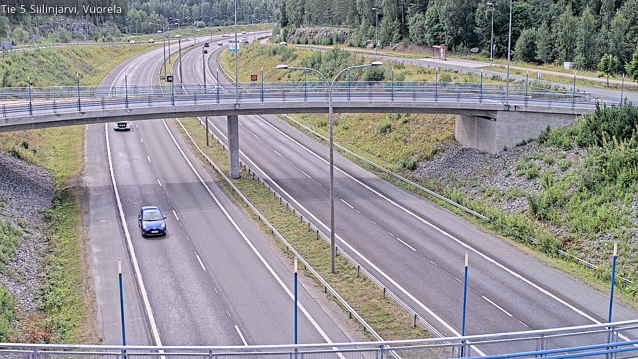 Weather Camera Image Road 5 Siilinjärvi, Vuorela, Siilinjärvi, Pohjois-Savo