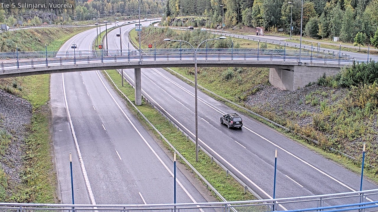 Kelikamerat Kuva Tie 5 Siilinjärvi, Vuorela, Siilinjärvi, Pohjois-Savo