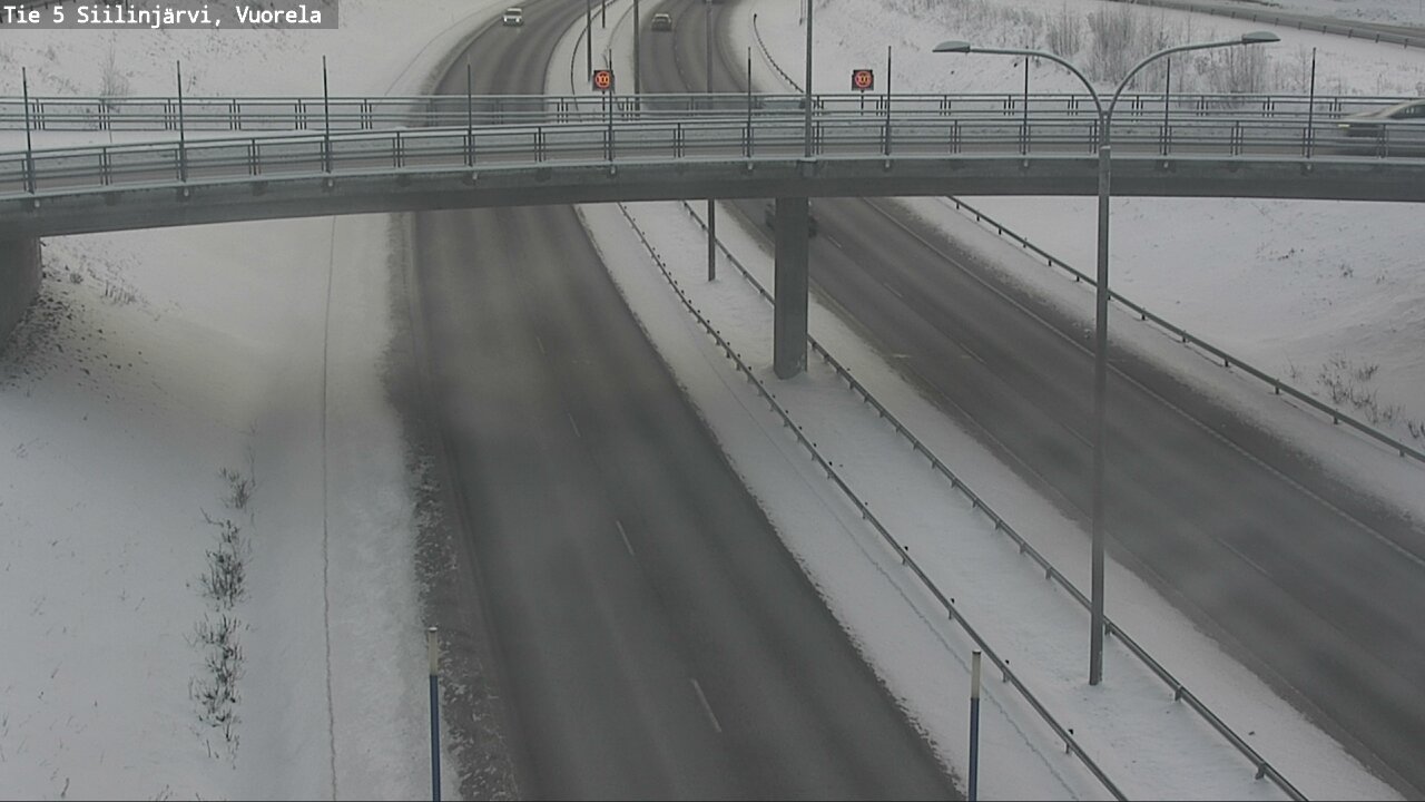 Kelikamerat Kuva Tie 5 Siilinjärvi, Vuorela, Siilinjärvi, Pohjois-Savo