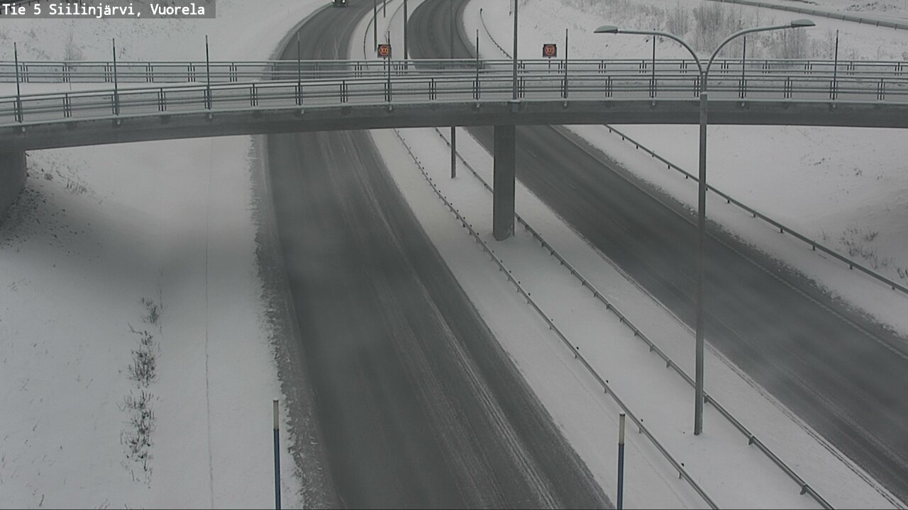 Weather Camera Image Väg 5 Siilinjärvi, Vuorela, Siilinjärvi, Pohjois-Savo