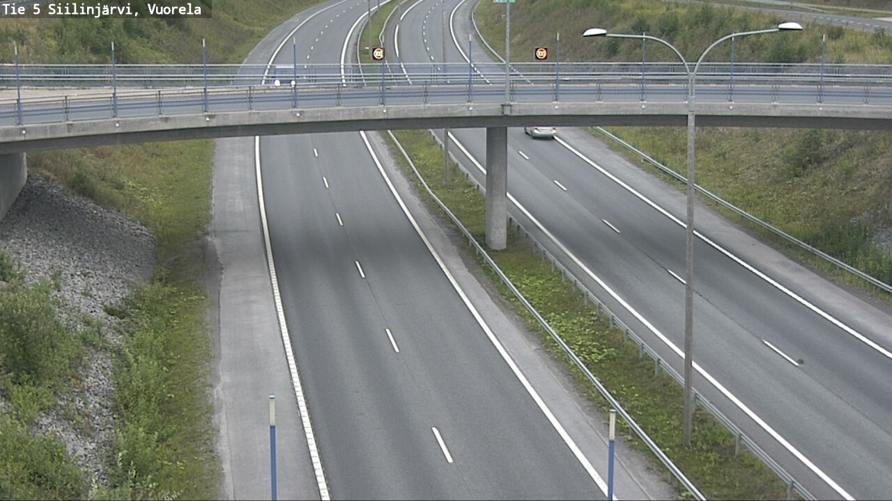 Kelikamerat Kuva Tie 5 Siilinjärvi, Vuorela, Siilinjärvi, Pohjois-Savo