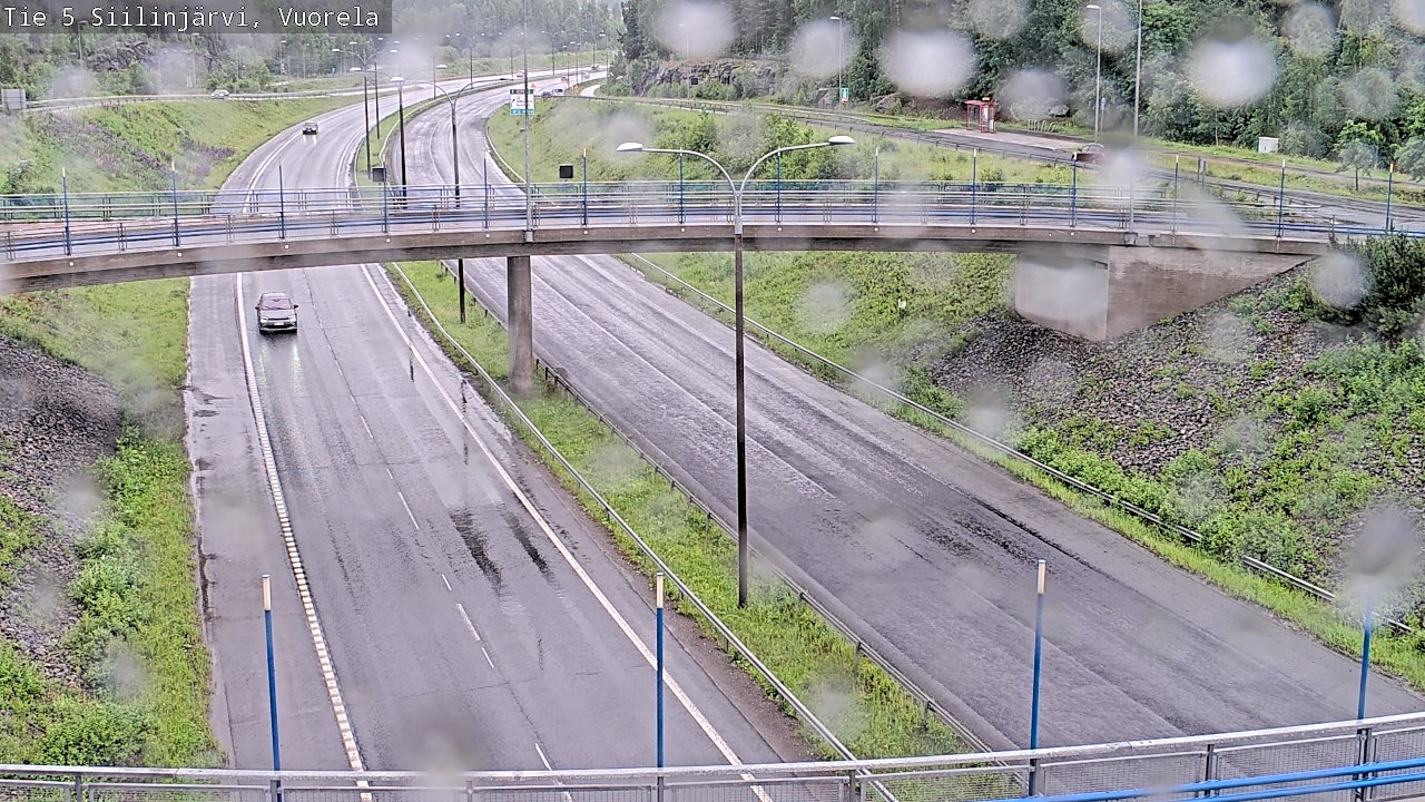 Weather Camera Image Väg 5 Siilinjärvi, Vuorela, Siilinjärvi, Pohjois-Savo