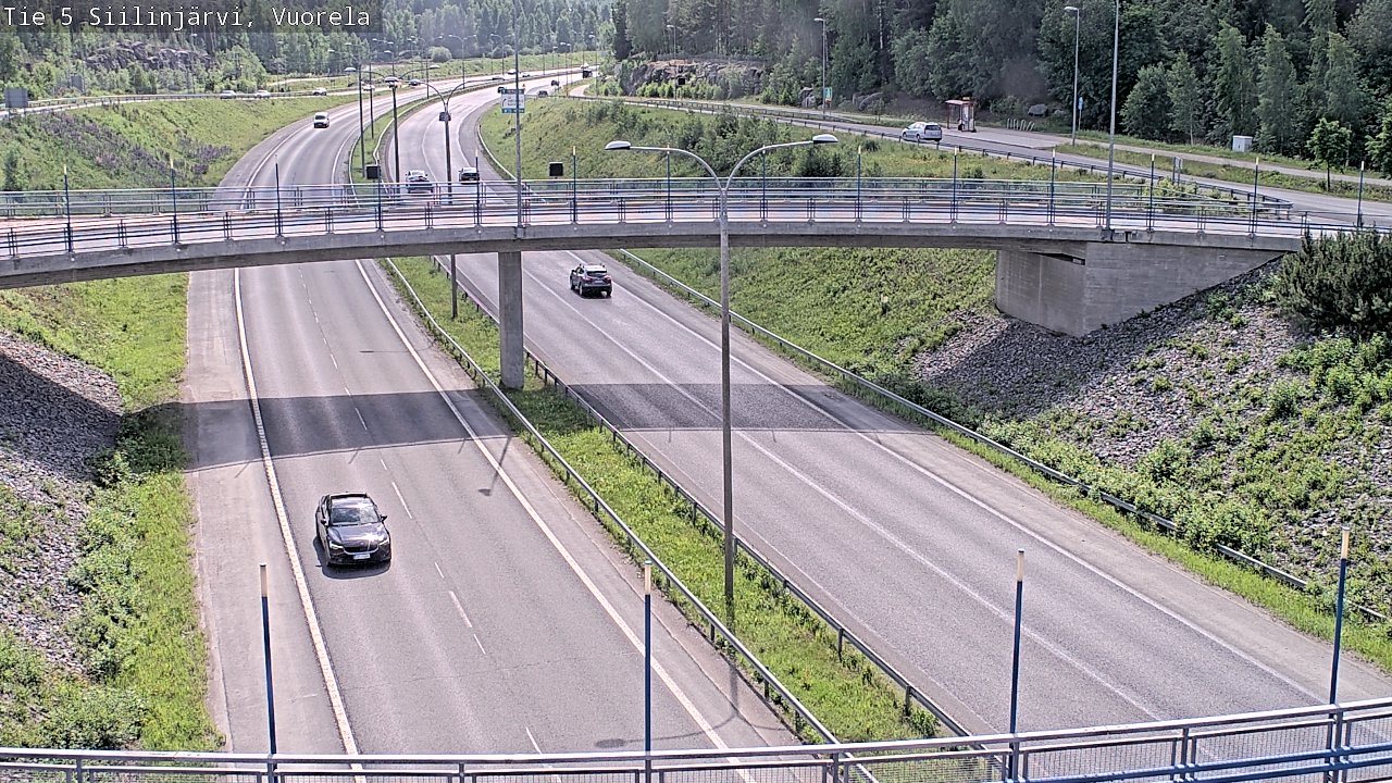 Kelikamerat Kuva Tie 5 Siilinjärvi, Vuorela, Siilinjärvi, Pohjois-Savo