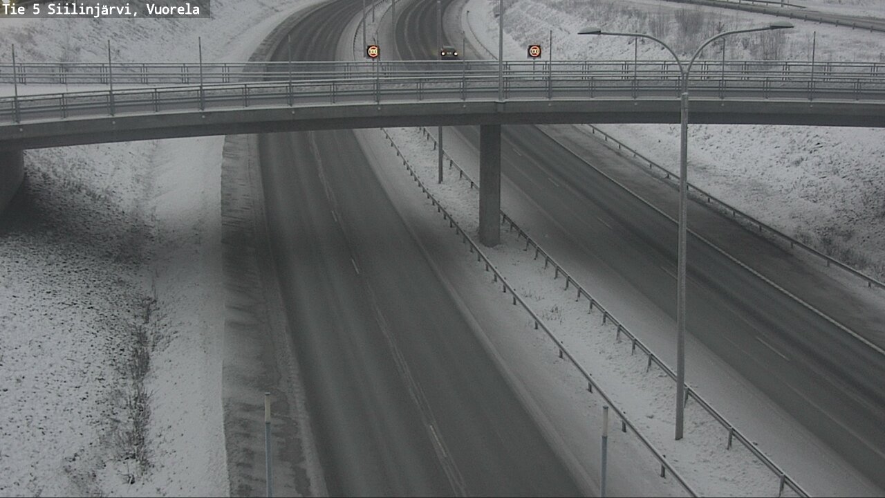 Kelikamerat Kuva Tie 5 Siilinjärvi, Vuorela, Siilinjärvi, Pohjois-Savo