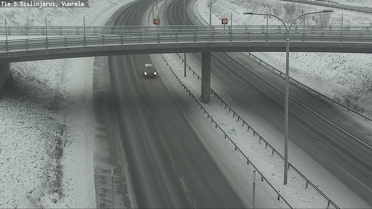 Kelikamerat Kuva Tie 5 Siilinjärvi, Vuorela, Siilinjärvi, Pohjois-Savo