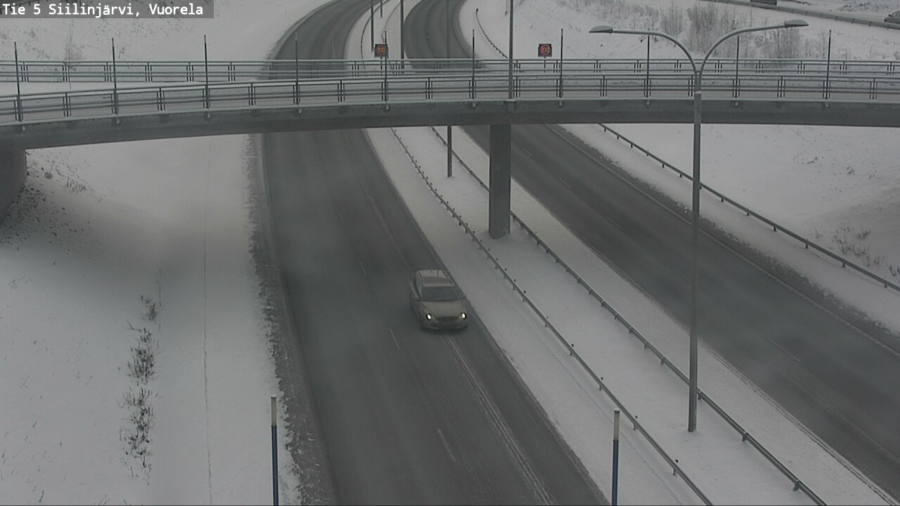 Weather Camera Image Road 5 Siilinjärvi, Vuorela, Siilinjärvi, Pohjois-Savo