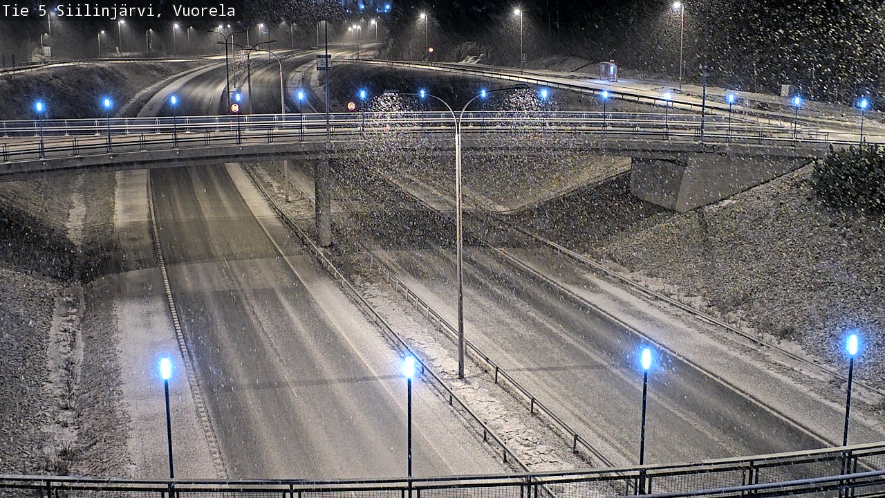 Kelikamerat Kuva Tie 5 Siilinjärvi, Vuorela, Siilinjärvi, Pohjois-Savo