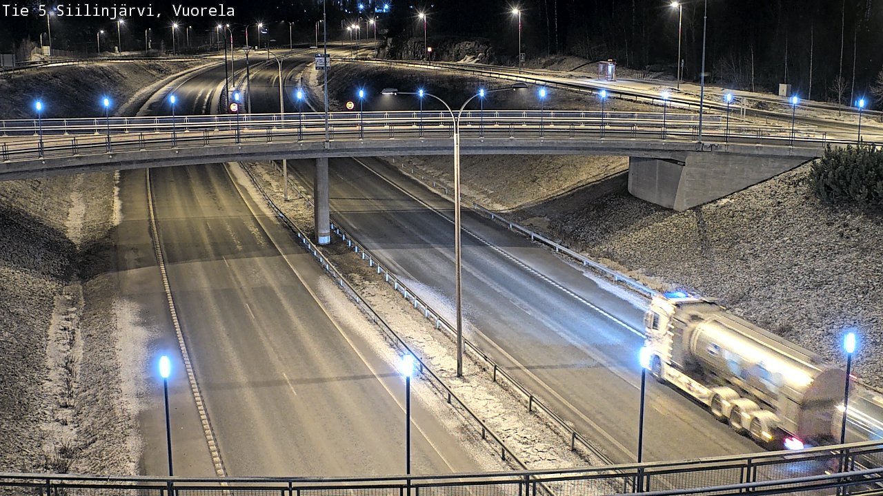 Kelikamerat Kuva Tie 5 Siilinjärvi, Vuorela, Siilinjärvi, Pohjois-Savo