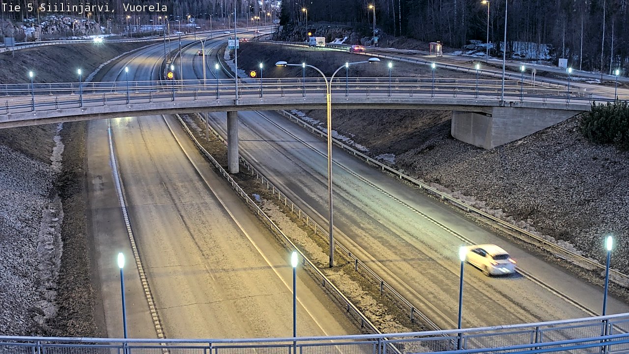 Kelikamerat Kuva Tie 5 Siilinjärvi, Vuorela, Siilinjärvi, Pohjois-Savo