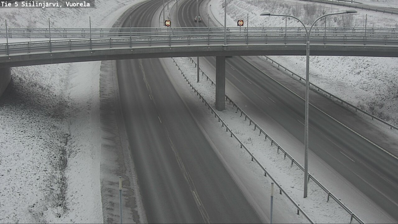 Kelikamerat Kuva Tie 5 Siilinjärvi, Vuorela, Siilinjärvi, Pohjois-Savo