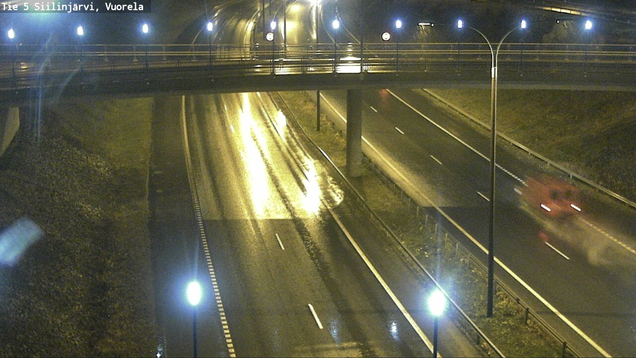 Weather Camera Image Väg 5 Siilinjärvi, Vuorela, Siilinjärvi, Pohjois-Savo