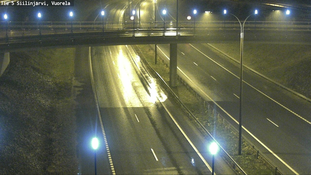 Weather Camera Image Road 5 Siilinjärvi, Vuorela, Siilinjärvi, Pohjois-Savo