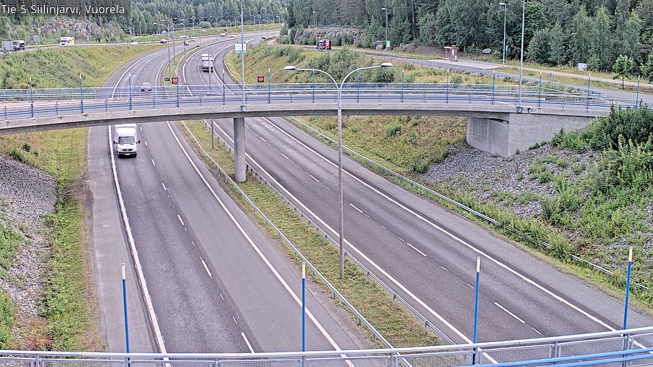 Kelikamerat Kuva Tie 5 Siilinjärvi, Vuorela, Siilinjärvi, Pohjois-Savo