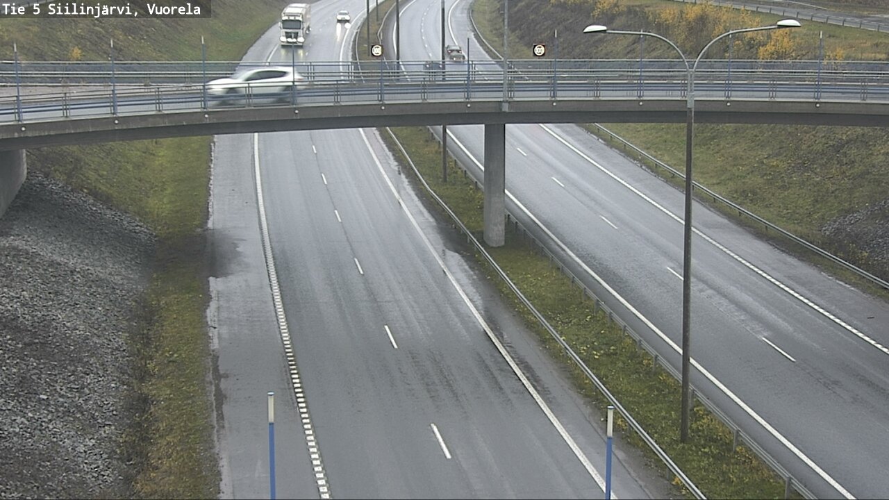 Weather Camera Image Väg 5 Siilinjärvi, Vuorela, Siilinjärvi, Pohjois-Savo