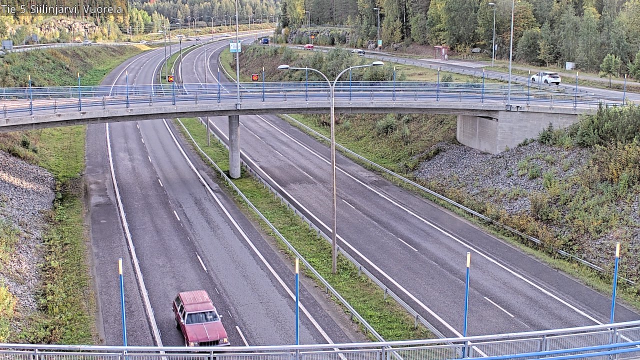 Kelikamerat Kuva Tie 5 Siilinjärvi, Vuorela, Siilinjärvi, Pohjois-Savo