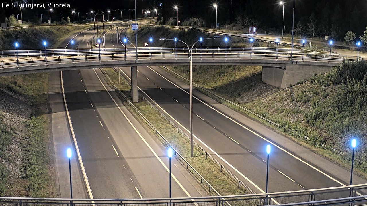 Kelikamerat Kuva Tie 5 Siilinjärvi, Vuorela, Siilinjärvi, Pohjois-Savo