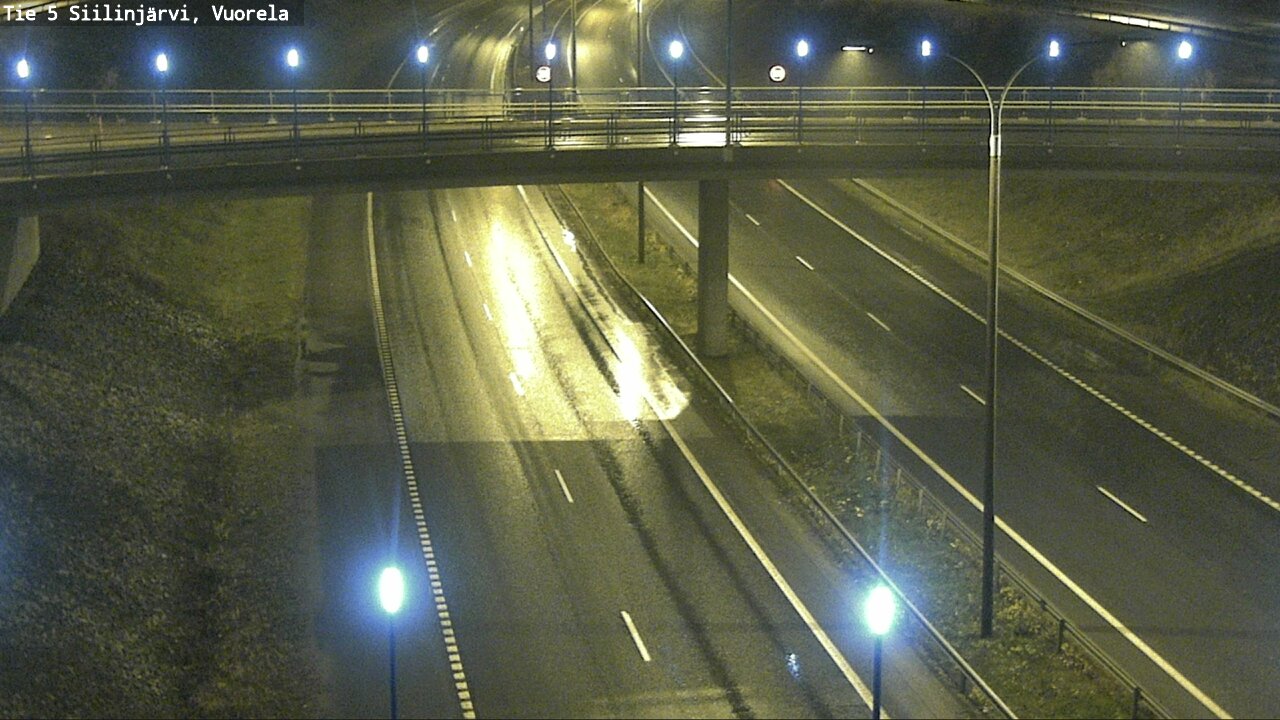 Weather Camera Image Road 5 Siilinjärvi, Vuorela, Siilinjärvi, Pohjois-Savo