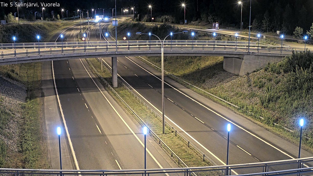 Kelikamerat Kuva Tie 5 Siilinjärvi, Vuorela, Siilinjärvi, Pohjois-Savo