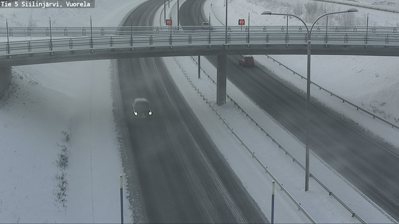 Weather Camera Image Väg 5 Siilinjärvi, Vuorela, Siilinjärvi, Pohjois-Savo