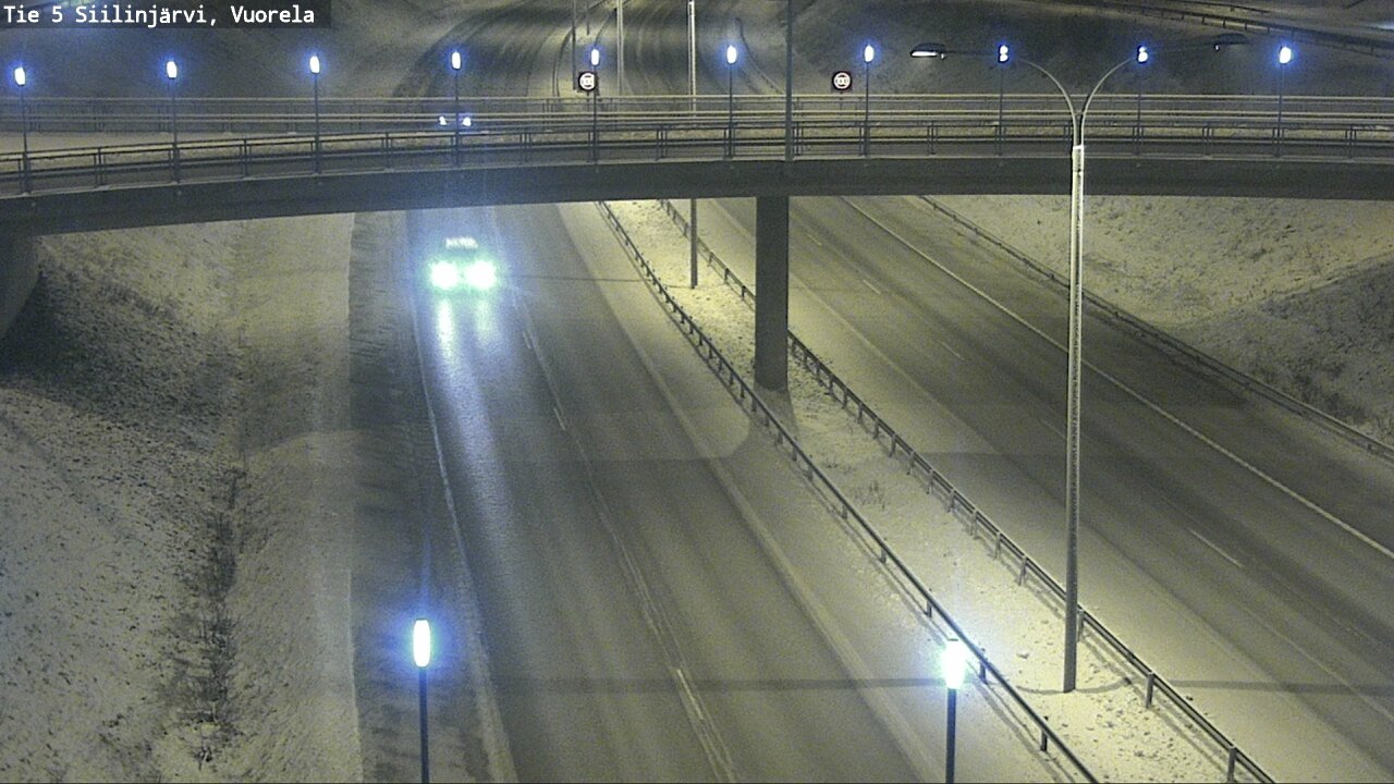 Kelikamerat Kuva Tie 5 Siilinjärvi, Vuorela, Siilinjärvi, Pohjois-Savo