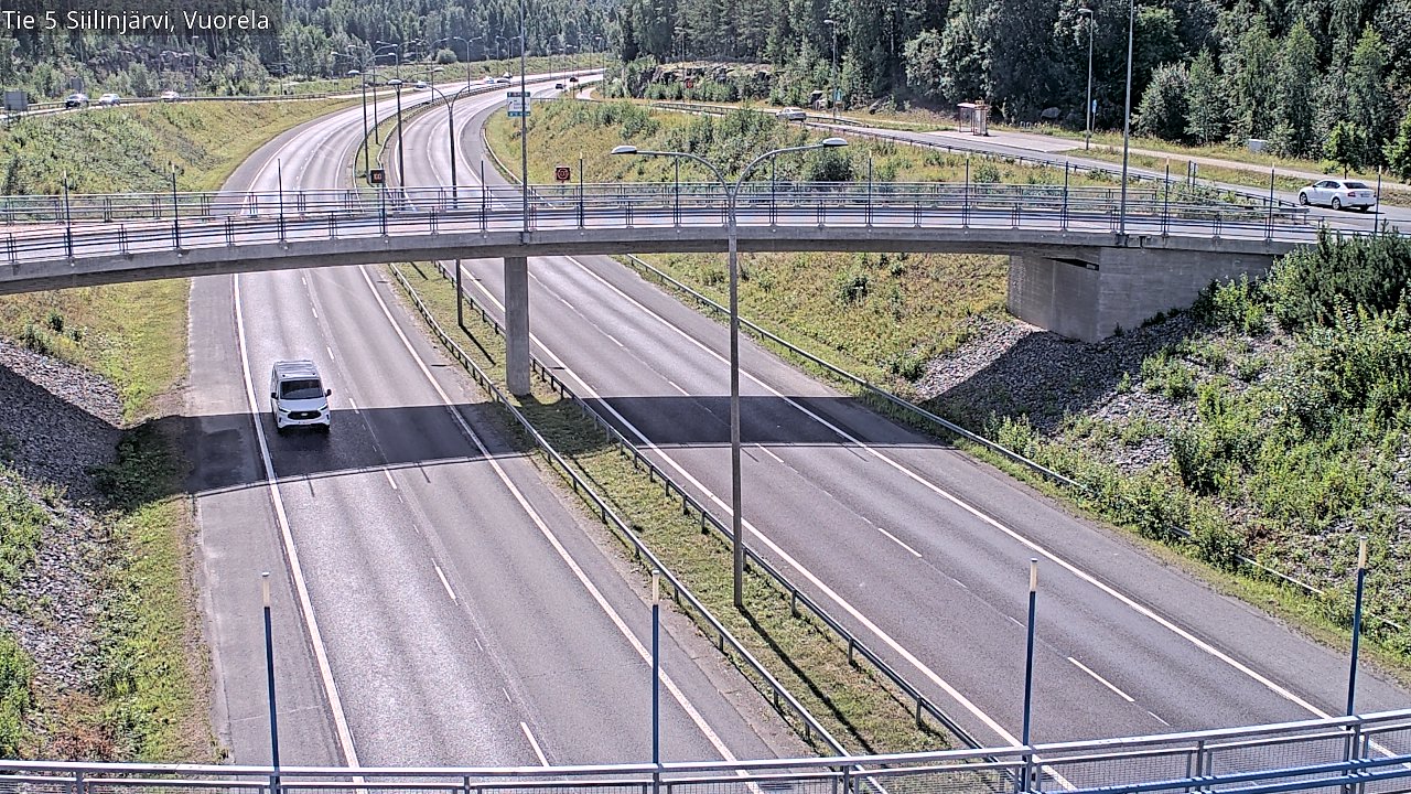 Kelikamerat Kuva Tie 5 Siilinjärvi, Vuorela, Siilinjärvi, Pohjois-Savo