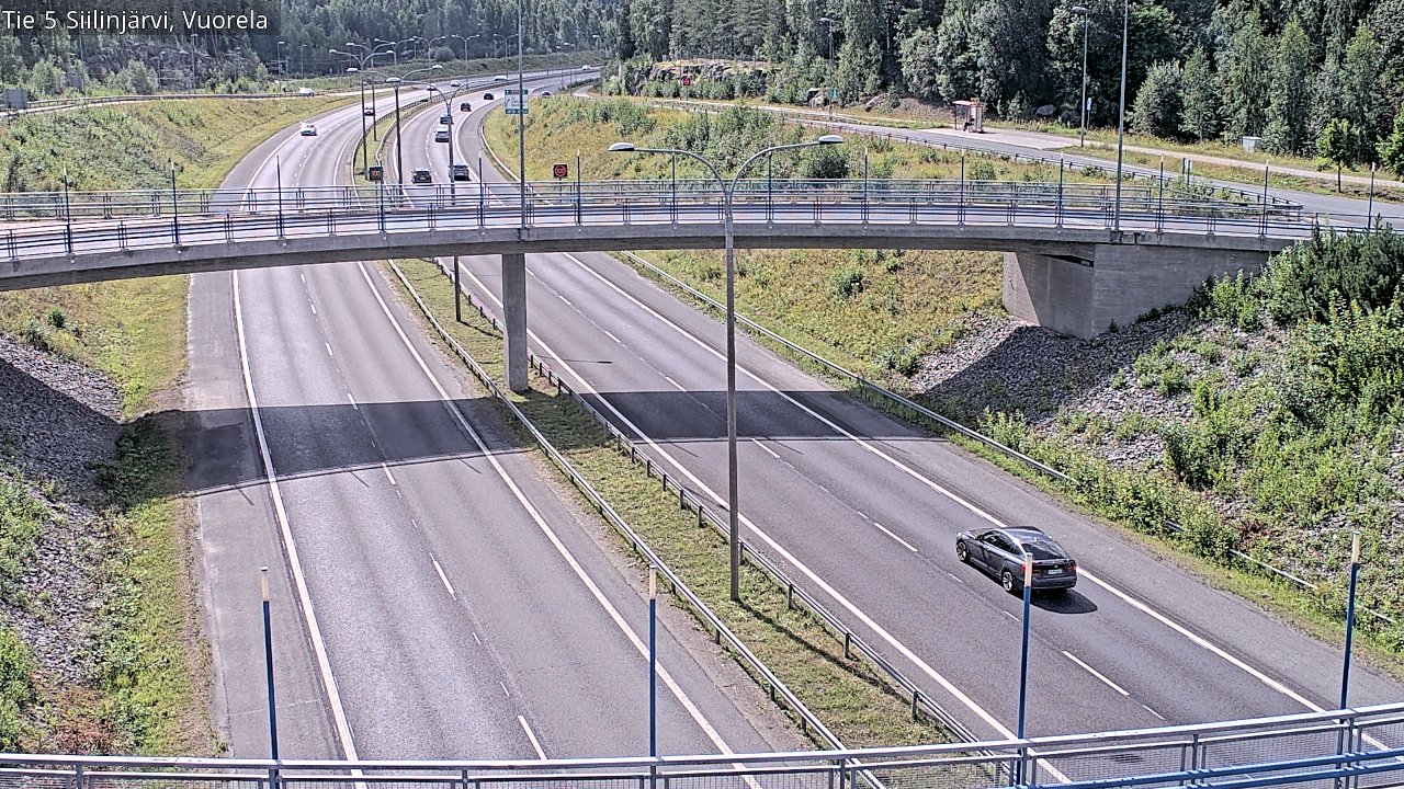 Kelikamerat Kuva Tie 5 Siilinjärvi, Vuorela, Siilinjärvi, Pohjois-Savo