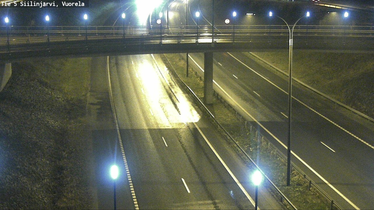 Weather Camera Image Road 5 Siilinjärvi, Vuorela, Siilinjärvi, Pohjois-Savo