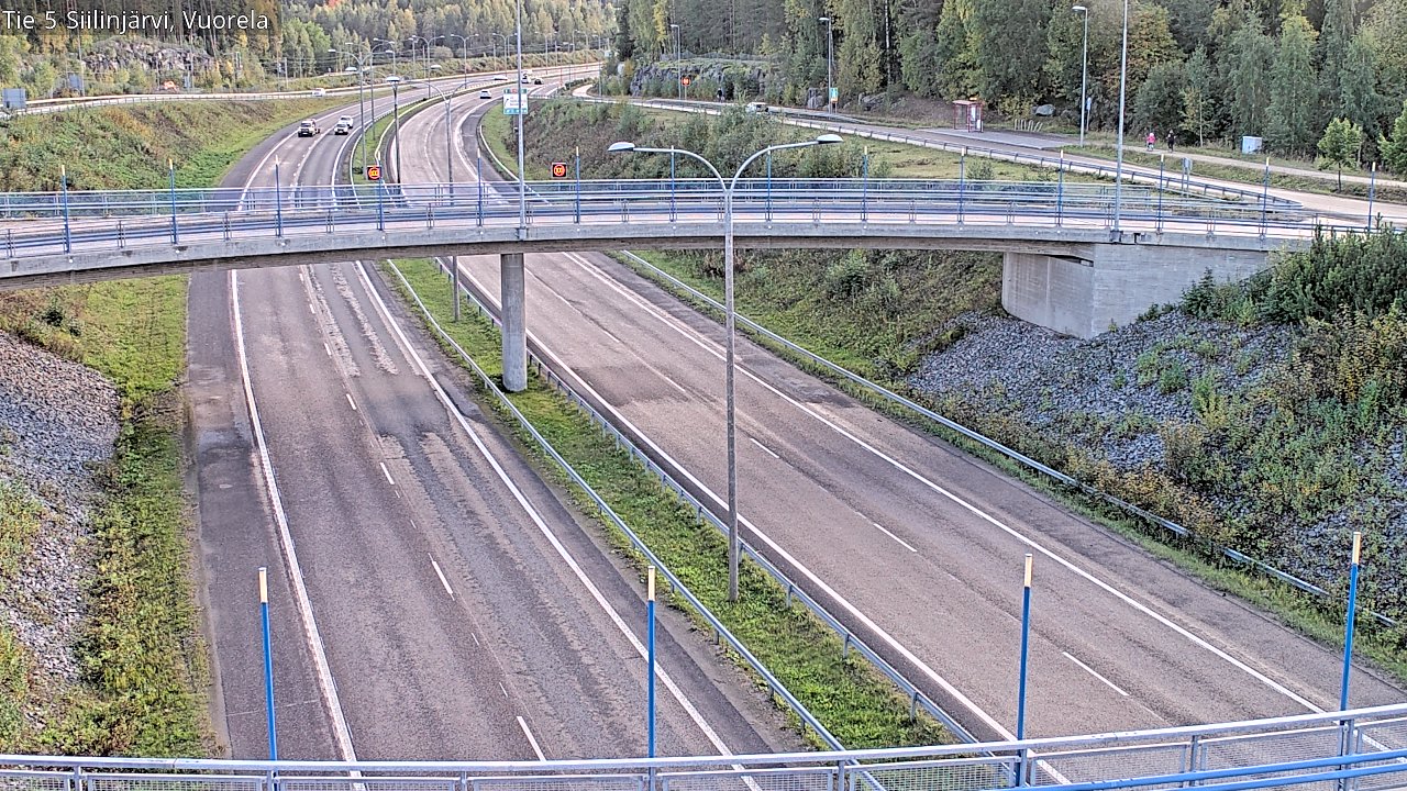 Kelikamerat Kuva Tie 5 Siilinjärvi, Vuorela, Siilinjärvi, Pohjois-Savo