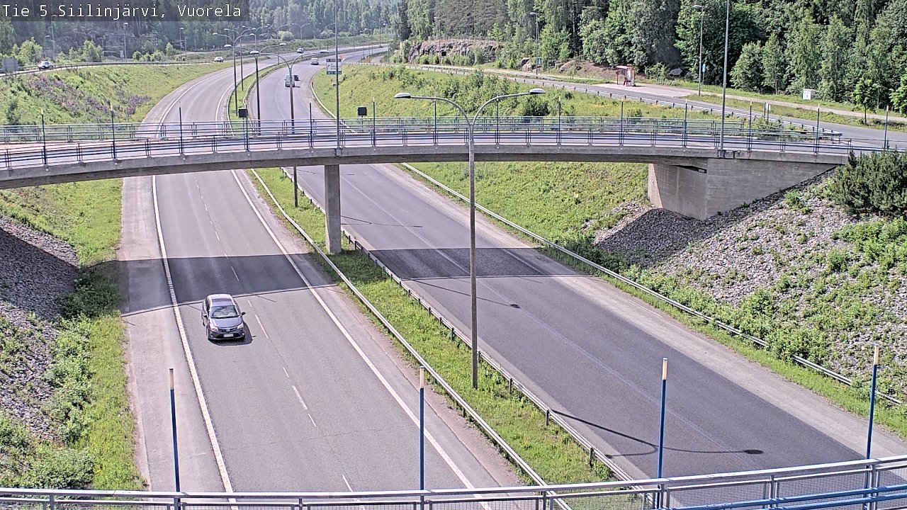 Kelikamerat Kuva Tie 5 Siilinjärvi, Vuorela, Siilinjärvi, Pohjois-Savo