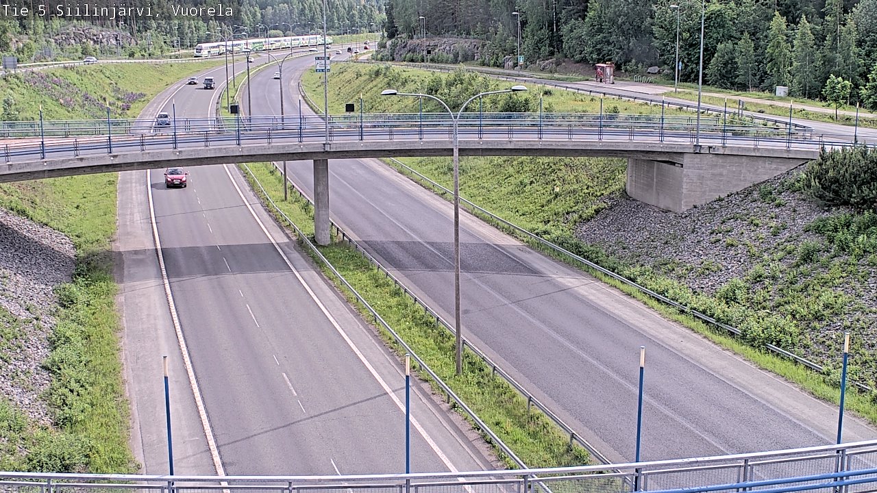 Kelikamerat Kuva Tie 5 Siilinjärvi, Vuorela, Siilinjärvi, Pohjois-Savo
