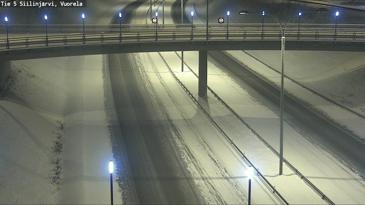 Kelikamerat Kuva Tie 5 Siilinjärvi, Vuorela, Siilinjärvi, Pohjois-Savo