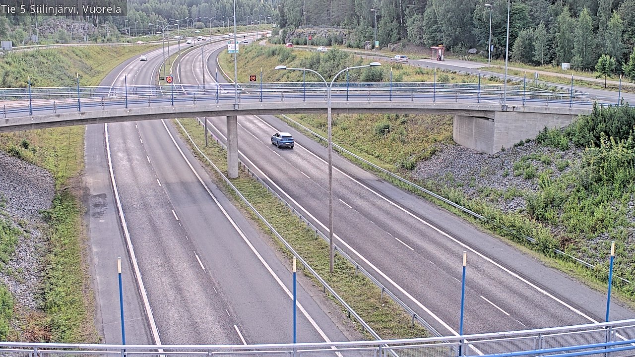 Kelikamerat Kuva Tie 5 Siilinjärvi, Vuorela, Siilinjärvi, Pohjois-Savo