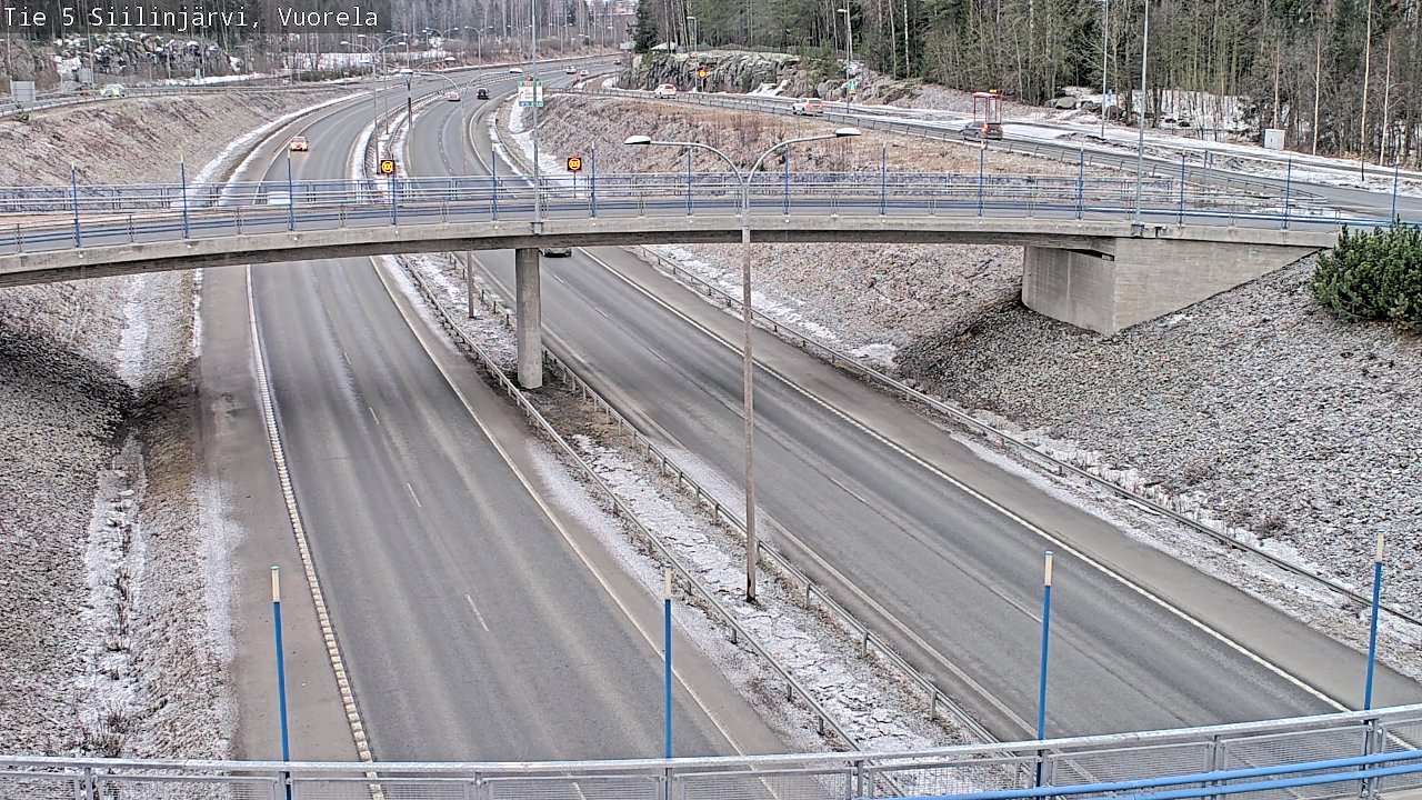 Kelikamerat Kuva Tie 5 Siilinjärvi, Vuorela, Siilinjärvi, Pohjois-Savo