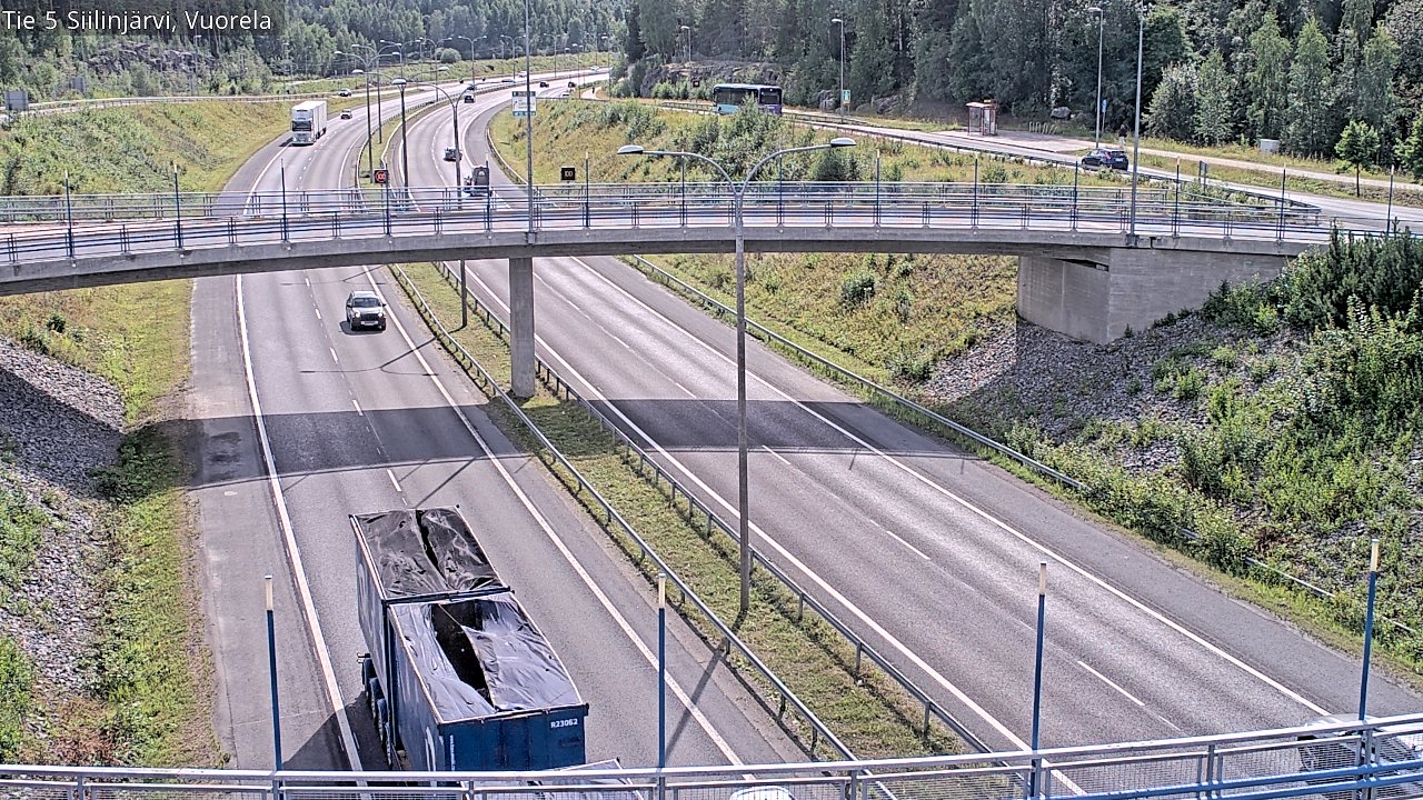Kelikamerat Kuva Tie 5 Siilinjärvi, Vuorela, Siilinjärvi, Pohjois-Savo
