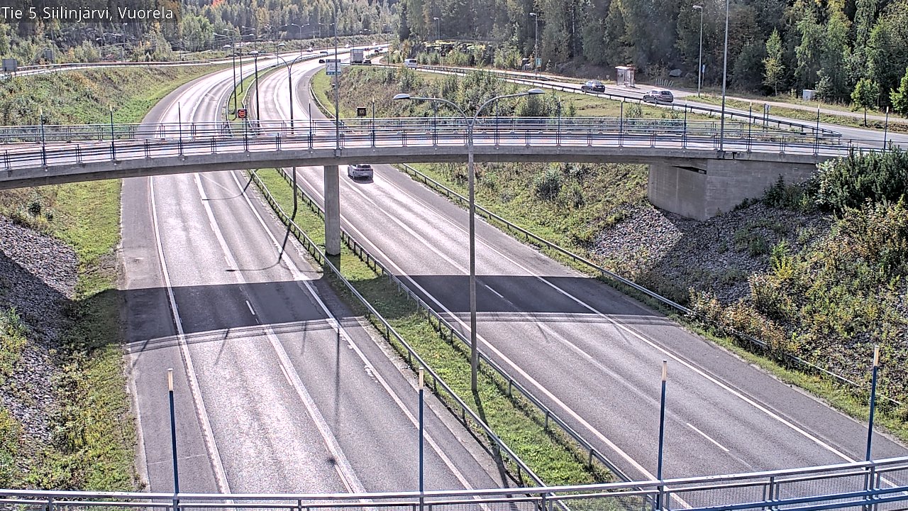 Weather Camera Image Väg 5 Siilinjärvi, Vuorela, Siilinjärvi, Pohjois-Savo