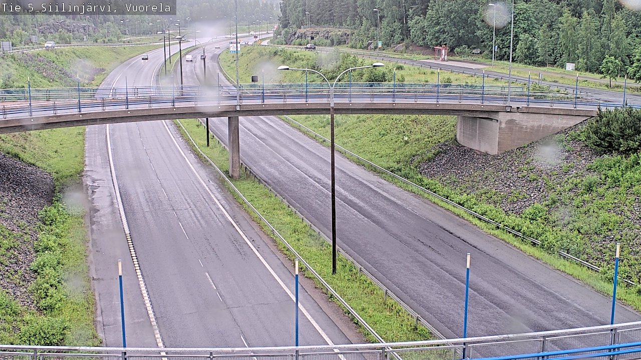 Weather Camera Image Väg 5 Siilinjärvi, Vuorela, Siilinjärvi, Pohjois-Savo