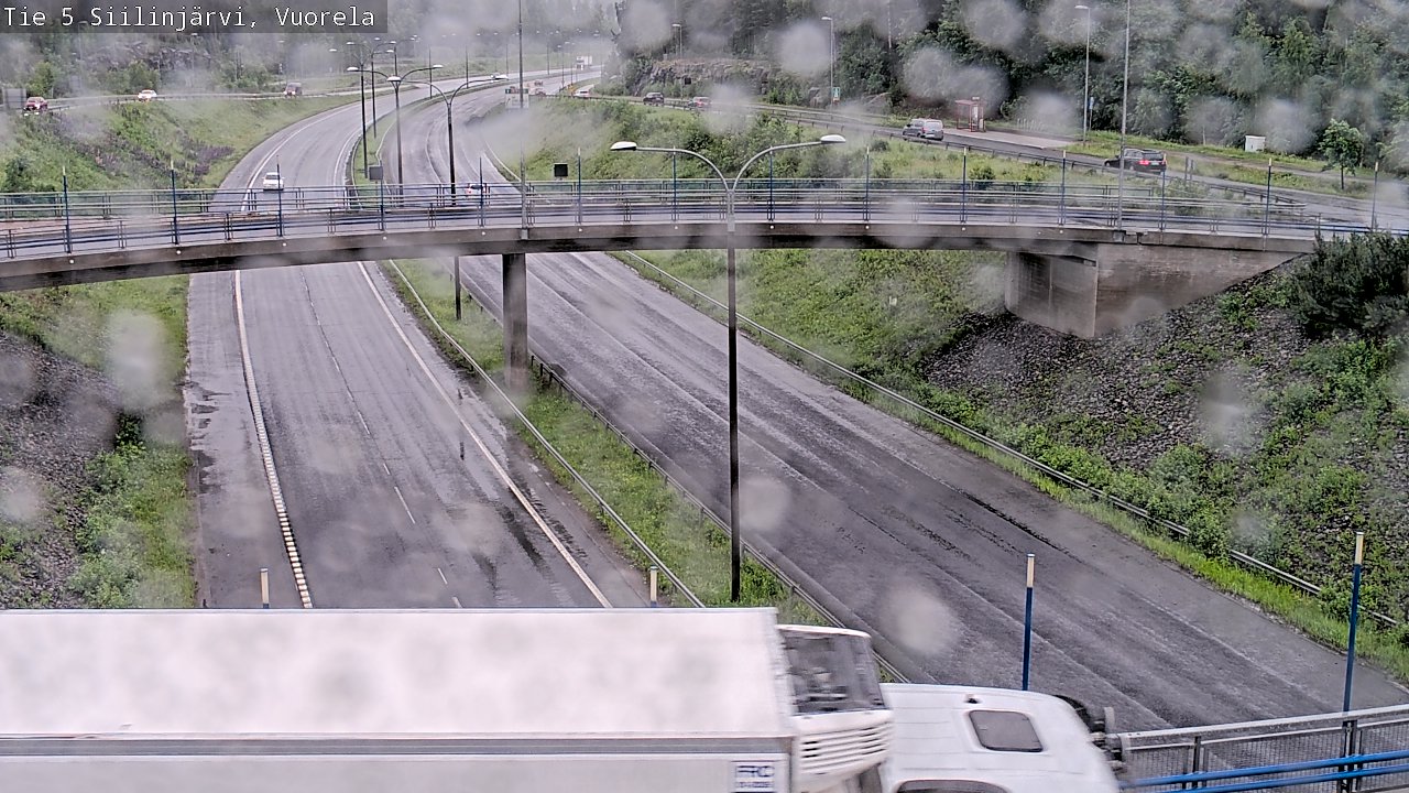 Weather Camera Image Väg 5 Siilinjärvi, Vuorela, Siilinjärvi, Pohjois-Savo