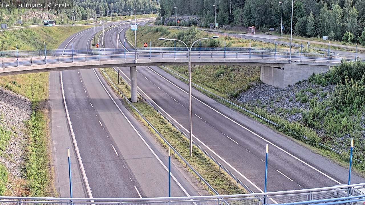 Kelikamerat Kuva Tie 5 Siilinjärvi, Vuorela, Siilinjärvi, Pohjois-Savo
