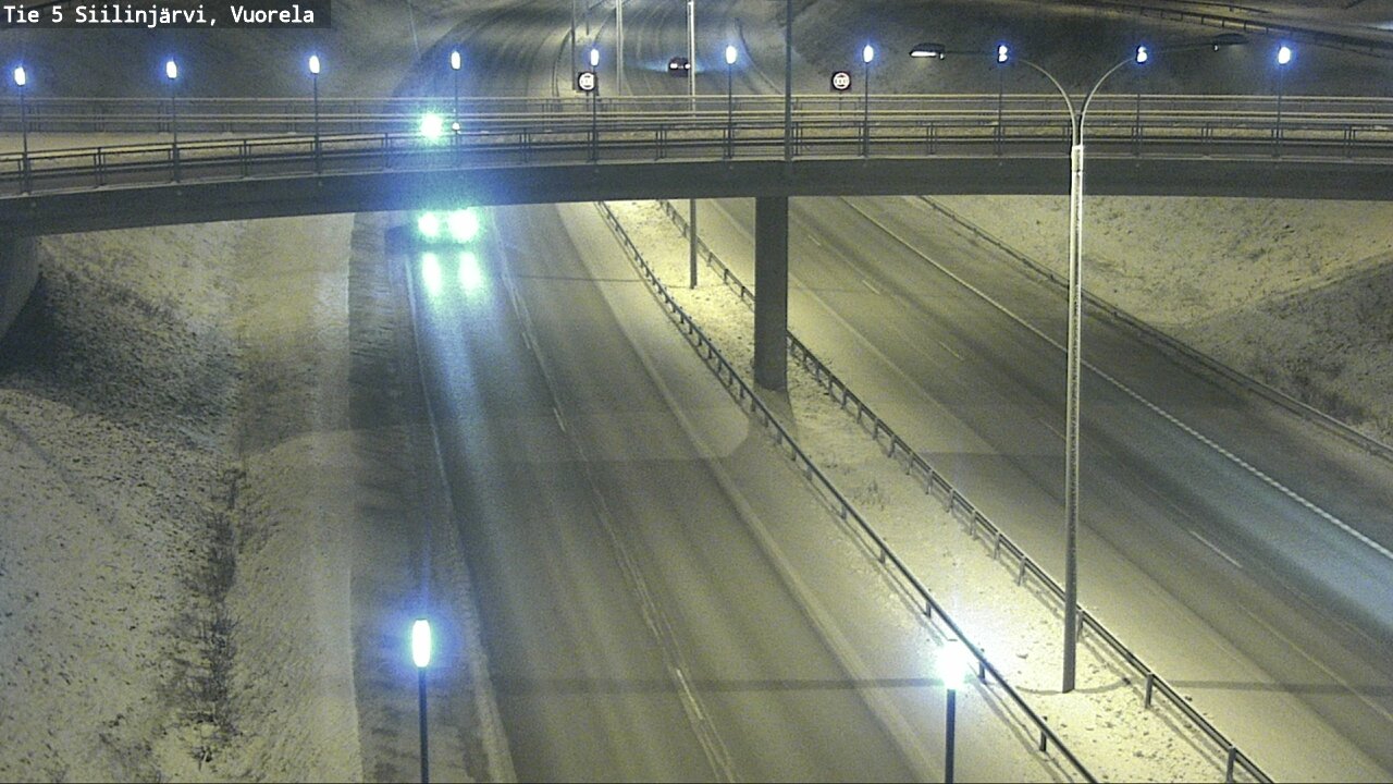 Kelikamerat Kuva Tie 5 Siilinjärvi, Vuorela, Siilinjärvi, Pohjois-Savo