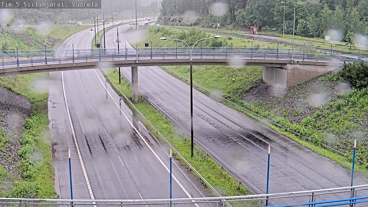 Weather Camera Image Väg 5 Siilinjärvi, Vuorela, Siilinjärvi, Pohjois-Savo