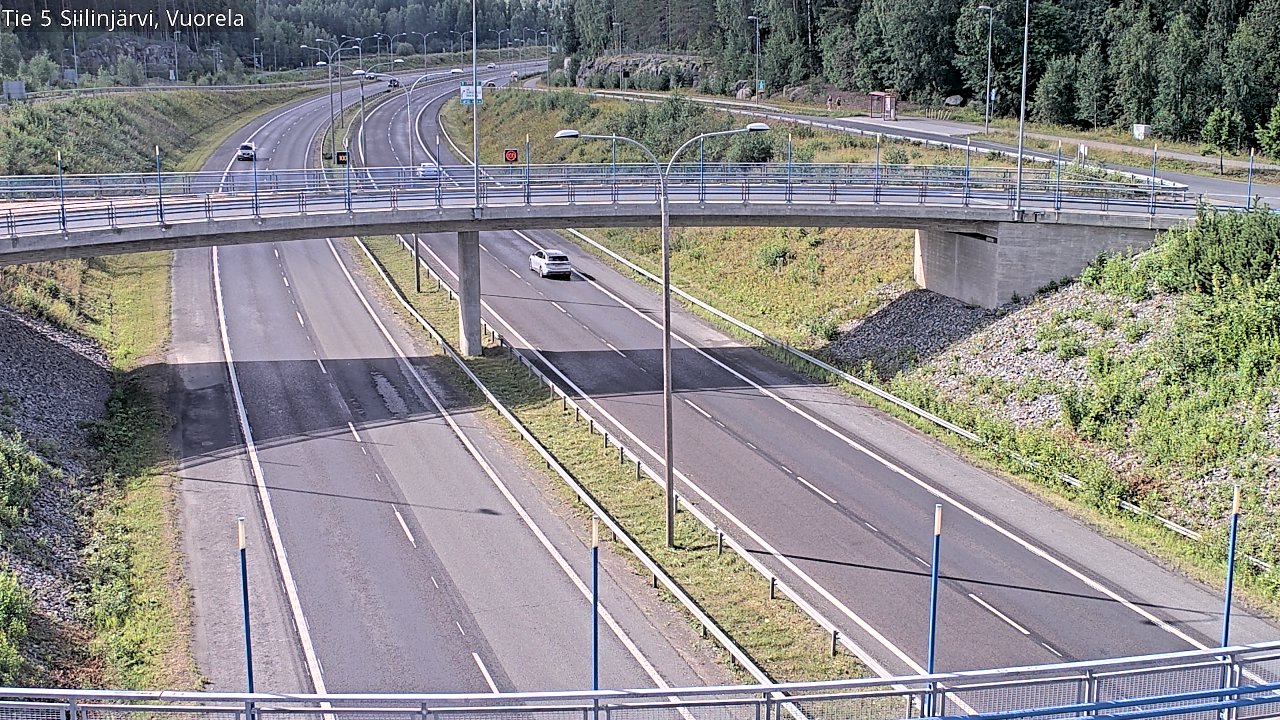 Kelikamerat Kuva Tie 5 Siilinjärvi, Vuorela, Siilinjärvi, Pohjois-Savo