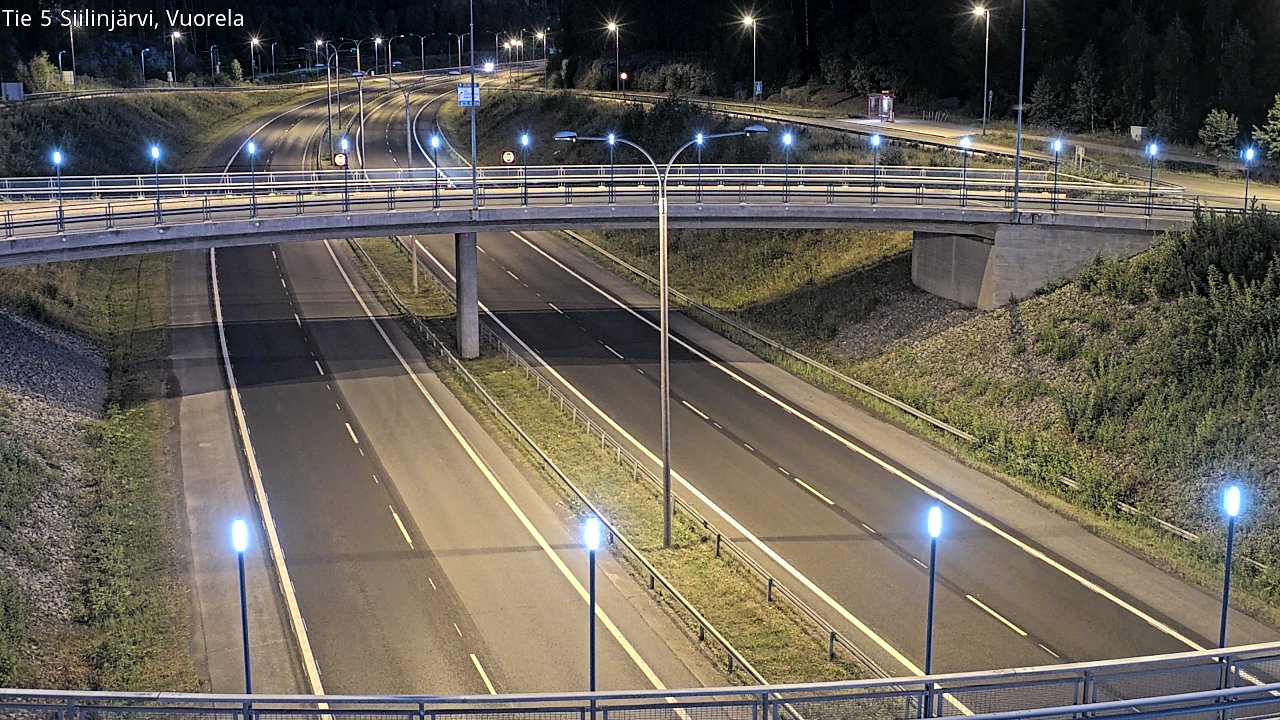 Kelikamerat Kuva Tie 5 Siilinjärvi, Vuorela, Siilinjärvi, Pohjois-Savo
